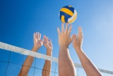 depositphotos 76353721 stock photo friends playing volleyball